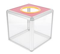 Artibetter Scatola Lotteria Votes Collection Box, trasparente, Lega di Alluminio, antiruggine, per fundraiser, assemblea annuale e tutela dei dati