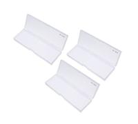 Artibetter Scatola Trasparente Per Pennelli e Penne in Plastica, Set Da 3 Pezzi Portapenne Organizzatore Per Scuola, Casa e Ufficio, Contenitore Porta Cancelleria Per Studenti e Insegnanti