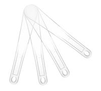Artibetter Set 4 Calzascarpe in Plastica Trasparente Curvo, Piccolo e Portatile per Scarpe, Facile da Usare, per Viaggi, e Anziani, Design Elegante e Funzionale