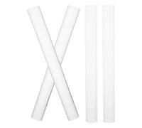 Artibetter Set 4 Pezzi Mattarelli Trasparenti per Scolpire Argilla Fai da Te Aste Cave e Piene in Acrilico per Modellare Argilla Polimerica Utensili Artigianali per Progetti Creativi e