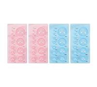 Artibetter Set 4 Pezzi Strumenti per Quilling di Carta a Forma di Cupola Mezza Sfera, Stampi in Plastica ABS per Lavori Artigianali Fai da Te, Modelli 3D per Studenti e Appassionati di Paper