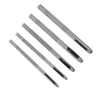 ARTIBETTER Set Di 5 Punzoni Per Pelle Perforatrice Di Precisione Utensili Per Artigianato in Pelle Adatti Per Borse e Cinture Perforatore Base Antiscivolo