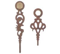 Artibetter Set di Lancette per Orologio cucù in Legno, Ricambio | Montaggio Semplice, Funzionamento Silenzioso, Lettura Precisa, per Casa e Ambienti Tranquilli, Stile Classico Retrò