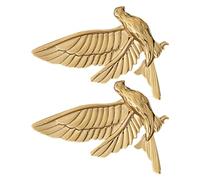 Artibetter Spilla Animale della Pace in Lega di Zinco Oro, 2 Pezzi Finitura Raffinata e Design Creativo, Adatta per Cappelli e Borse
