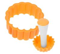 Artibetter Stampo da Crostata Mini Pressino, Plastico e Acciaio al Carbonio | Facile da Pulire, Uso Domestico e Pasticceria, per Gusci e Cheesecake, Utensile