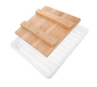 ARTIBETTER Stampo per Formaggio e Tofu Pressa per Formaggio da Casa in Legno e Plastico Design Compatto Cucine Piccole