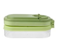Artibetter Stampo per Pasta Verde in Pp Design Ergonomico e Presa Confortevole, Pressa Portatile per Pellicole di Gnocchi Scatola di Immagazzinaggio Integrata, fare Ravioli e Involtini