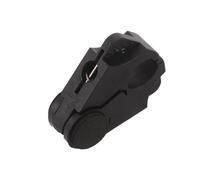 ARTIBETTER Supporto Bastone da Passeggio con Clip Regolabile, Morsetto di Fissaggio Versatile per Sedia a Rotelle e Rollator, Porta Bastone da Tavolo Nero per Mobilità e Uso Quotidiano