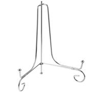 Artibetter Supporto per Piatti da Esposizione Organizer Raffinato e Funzionale Design a Tre Gambe in Ferro per Contatori e Supermercati