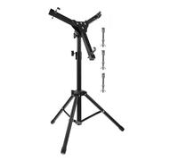 Artibetter Supporto per Rullante in Lega Nero Portante Rinforzato e Gambe a Distanza Extra Larga, Struttura Stabile per Pratica Batteria, Set da 1