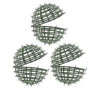 Artibetter Supporto per Sfere Topiaria Artificiali 3 Pezzi in Plastica 15 CM per Decorazioni Casa Giardino Facile Installazione
