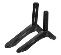 Artibetter Supporto per TV da Terra Base, Plastico Nero 32-65 Pollici | Installazione Semplice, Distanza Fori 20-55mm, Distanza Foro Superiore 8cm, Case Domestiche