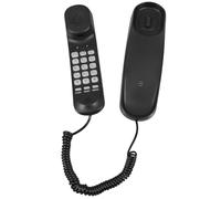 Artibetter Telefono Fisso da Parete Nero Design Vintage Elegante, Facile Installazione e Comunicazione Interna, per Casa e Hotel