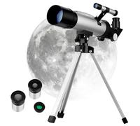 Artibetter Telescopio Rifrattore Astronomico Con Treppiede Regolabile Ottimizzato Per Osservazioni Di Stelle e Pianeti Strumento Portatile Per Stargazing e Apprendimento Astronomico Per