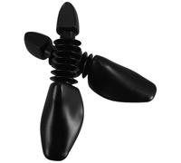 Artibetter Tendiscarpe in Plastica Nero 1 Paio Design a Molla Leggero Regolabile per Stivali in Pelle e Pantofole per Esposizione in Negozio o Uso Domestico