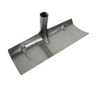 Artibetter Testa Pala per Letame in Ferro 39 Cm Multifunzione per Pulizia Pollame e Piccioni, Pala Manuale Sostitutiva per Gabbia Bestiame, Attrezzo Pratico per Uso Agricolo All'aperto