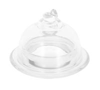 Artibetter Transparent Ink Dish With Dome Lid For Traditional Chinese Calligraphy Glass Ink Holder Tray For Sumi Painting Water And Stamp Pads Compatible With Brushes And Fountain Pens