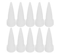 ARTIBETTER Ugelli per Pistola per Plastica 10 Pezzi, Materiale Plastico Bianco, Precisione Industriale e Flessibile, per Piccoli Componenti Elettronici e Potting Sensori
