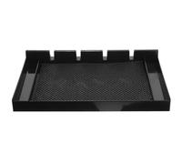 Artibetter Vassoio Porta Tagliacapelli da Barbiere in Materiale Robusto Organizer per Strumenti da Parrucchiere Tappetino Antiscivolo Compatto per Postazione da Lavoro Professionale