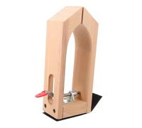 Artibetter Wooden Frame for Leather DIY Projects Adjustable Leather Stitching Tool for Easy Fixing And Crafting