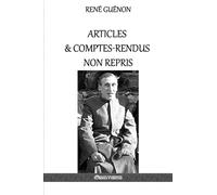 Articles et comptes rendus non repris