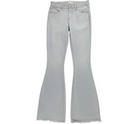 Articles Of Society Jeans Flared A Vita Alta Con Orlo Grezzo, Blu, 27