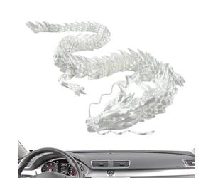 Articolato stampato in 3D - Statuetta giocattolo di drago stampata in 3D, strumento decorativo per pose dinamiche per auto, uffici, case e acquari