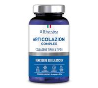 Articolazioni Collagene 3000 mg - Tendini, Manganese Rame - 80 Cpr STARDEA | Collagene Marino Idrolizzato Tipo 1 E 2 In Peptidi - Per Tendini, Legamenti E Articolazioni - 80 Compresse