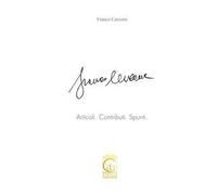 Libri Franco Cercone - Articoli. Contributi. Spunti