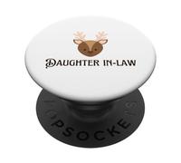 Articoli da regalo per la figlia in-law della famiglia di cervi PopSockets PopGrip Adesivo