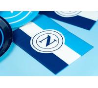 Articoli per feste del Napoli, Ufficiale Società Sportiva Calcio Napoli, Calcio, Compleanno, Festa a tema, Evento speciale, Celebrazione (Tovaglioli)