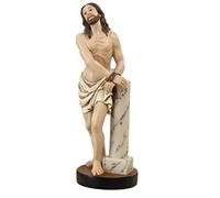 Articoli religiosi by Paben Statua Gesù Cristo legato colonna in resina cm.14 Presepe Pasquale