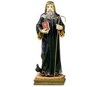 Articoli Religiosi by Paben Statua San Benedetto in resina cm. 32