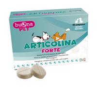 Buona Pet Articolina Forte Supporto Articolare Mangime Complementare per Cani e Gatti, 60 Compresse