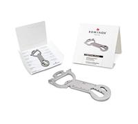 Articolo da regalo: ROMINOX - Attrezzo multifunzione a forma di serpente, utilizzabile come portachiavi, 18 funzioni, in acciaio inox, con descrizione, da usare in viaggio o in vacanza