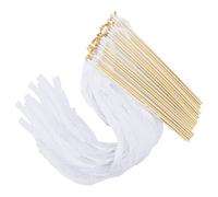 Articolo di decorazione della bacchetta con campana per il matrimonio festa per le festività per le vacanze da sposa | Streamer Wand con decorazione a campana matrimonio streamer di nozze