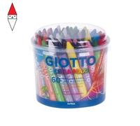 articolo disegno Fila giotto cera maxi barattolo 60 pastelli