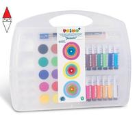ARTICOLO DISEGNO MOROCOLOR 14 TUBI TEMPERA E 15 ACQUERELLI DIAM. 30MM
