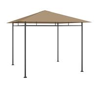 Articolo-Gazebo 3x3x2,7 m Taupe 180 g/m,Prato & Giardino,Vita all'aperto,Strutture esterne,Tettoie e gazebo