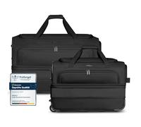 Articolo originale Duffle Essentials Exp., Nero , 2er SET (M+L) erweiterbar, Borsa da viaggio exp. Con ruote
