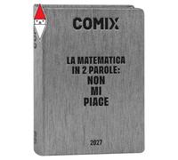COMIX - Agenda 2027 Giornaliera 16 Mesi, Diario per Scuole Medie e Superiori, con Copertina Rigida, 576 Pagine con Grafiche e Fumetti, Ideale per Ragazzi e Ragazze, Formato Mini 11x15,3 cm
