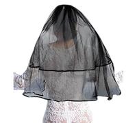 Articolo Tradizionale Nozze Nere Con Copricapo Da Sposa In Tessuto Leggero Cucitura Per Lo Scialle Uso Leggero