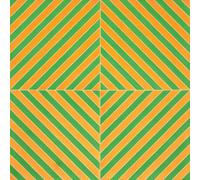 ARTICULOZY Stampa decorativa su tela arrotolata - Frank Stella - Fez - 127 x 101 cm | Riproduzione di colori vivaci | Arte decorativa durevole e di lunga durata