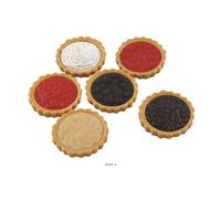 Artif-déco-mag.com - 6 tortine in set da 6 pezzi in plastica soffiata D 80 mm
