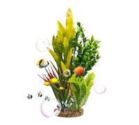Artificial Aquarium Plants - Fish Tank Decor, Betta Tanks Decoration for Freshwater Aquariums, Realistic Aquatic Plants for Breeders Hobbyists Beginners Aquarists Aquatic Tank Decor Home Offic