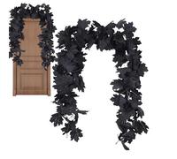 Artificial Autumn Fall Maple | 2pcs Hanging Vine Garland | Foliage Garland Autunno Hanging Fall Leave | Mysterious Fall Decorations Outdoor | Garlland Decor for Christmas Party, Door Frames