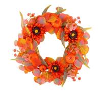 Artificial Autumn Wall Decoration - 300g Fall Wreaths For Front Door