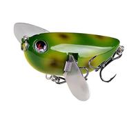 Artificial Bass Fishing Lure - Cicada Bait | Realistic Cicada Crankbait | Freshwater Saltwater Fishing Tackle | Versatile Angling Accessory, Simulated Hard Bait For River Pond Sea Casting
