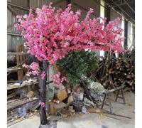 Artificial Bougainvillea Tree -Fake Flowering Plant with Easy Assembly, Lightweight & Portable for Temporary Decor Changes(2mx1.8m)