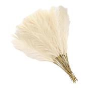 Artificial Christmas Branches Decoration - 100 Pieces Pampas Grass | Decorative Holiday Stems For Homeowners Decorators Office Apartment Restaurant Coffee Shop Bedroom Living Room Party